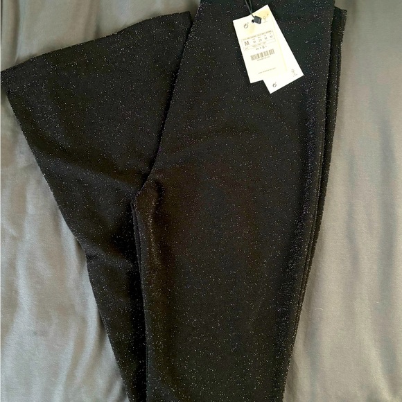 Stradivarius Glitter Disco Pant - Picture 1 of 7